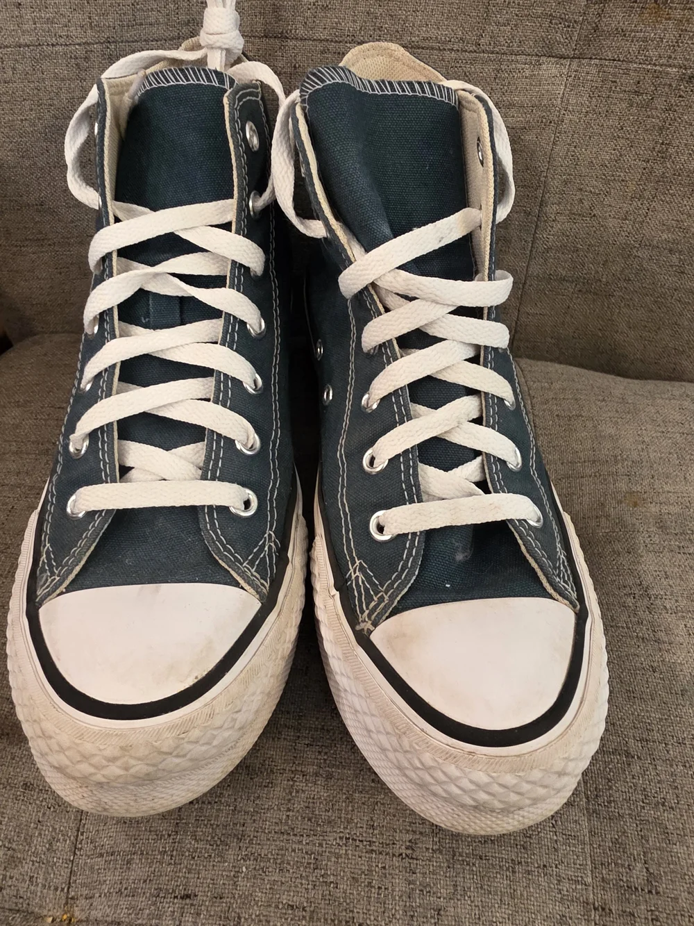 Converse Kids' Teal High-Top Sneakers with White Accents